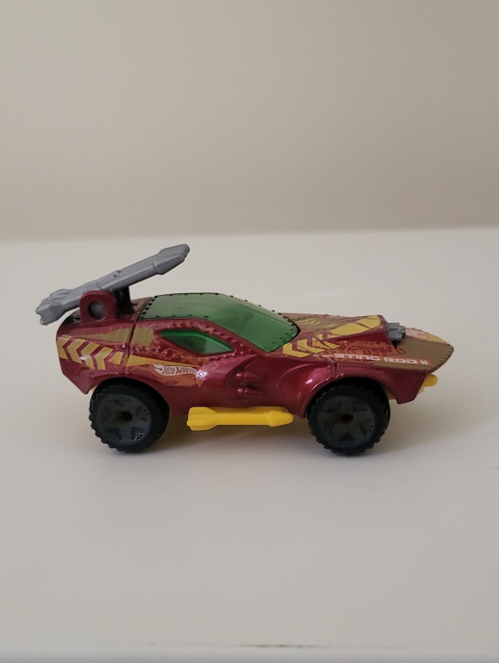 Hot Wheels Sting Rod II Red Diecast Toy Car